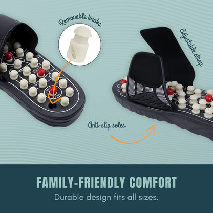 FeetyEase™ Acupressure Massage Slippers