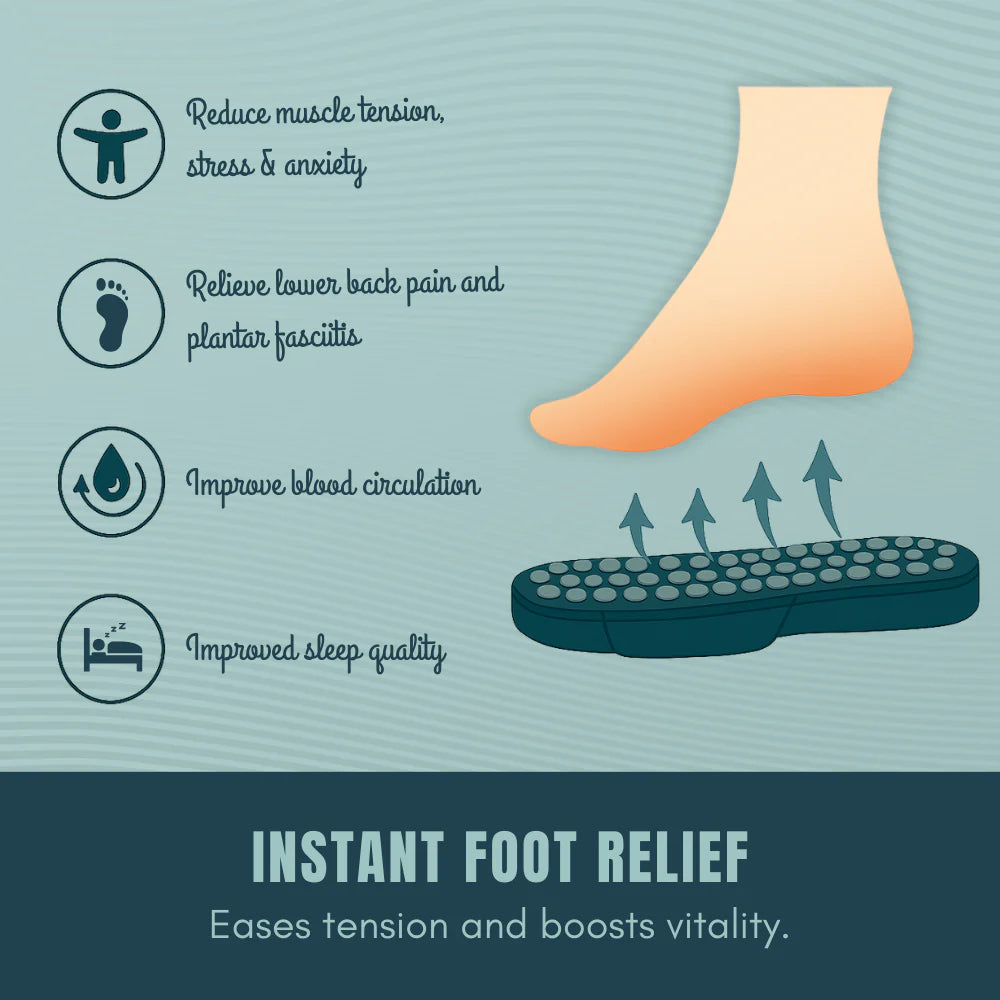 FeetyEase™ Acupressure Massage Slippers