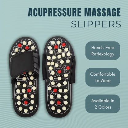 FeetyEase™ Acupressure Massage Slippers